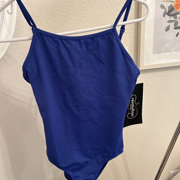 Revolution Royal Blue Leotard AS NWT - Picture 1 of 2